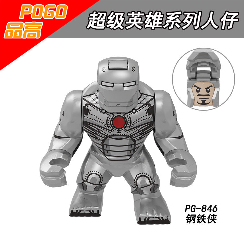 PG8261 Superhero Series Iron Man Hulk Big Minifigures - PG846