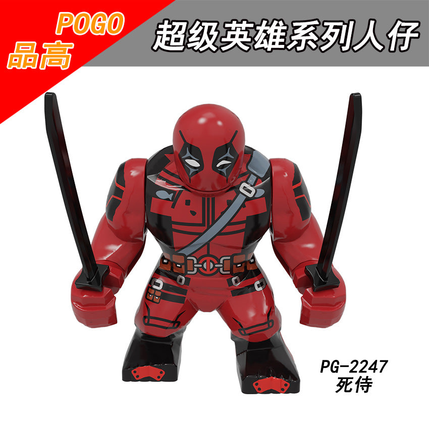 PG8260 superhero series Iron Man Captain America Black Panther Big