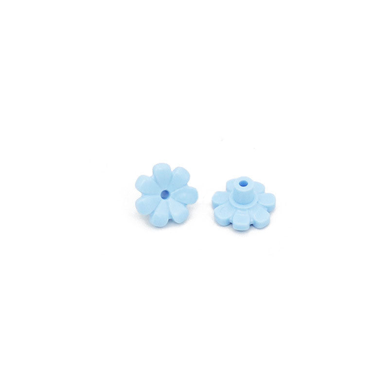 100 pcs 1*1 Seven-peta Flower Plant MOC bricks 95831