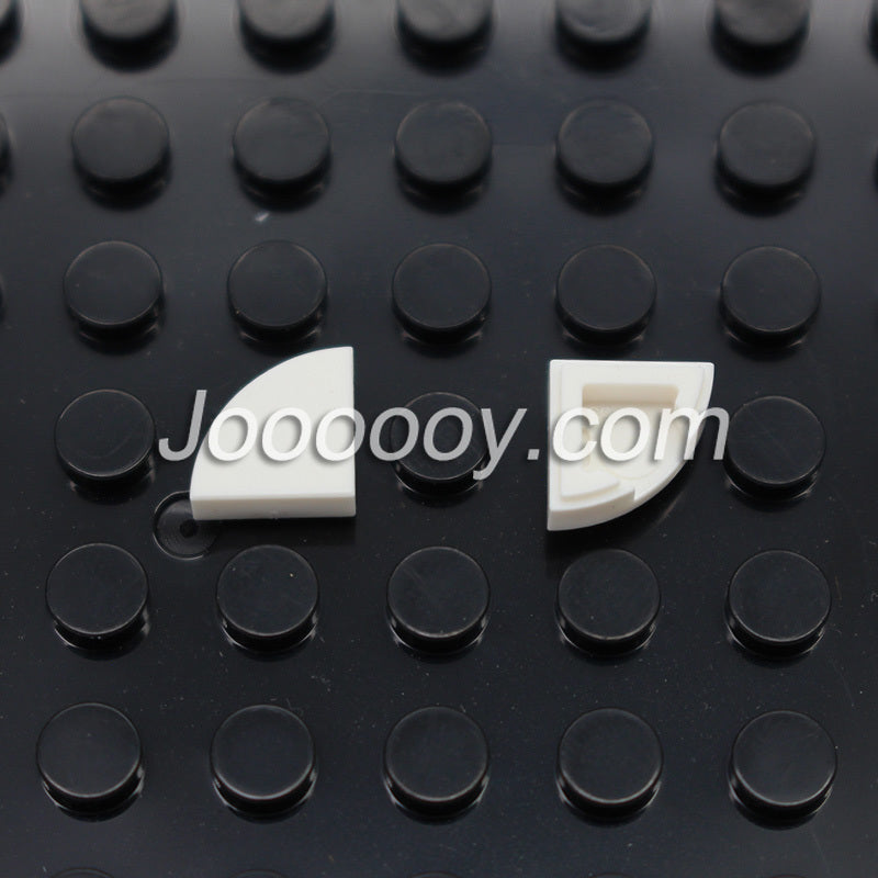 100 pcs 1*1 quarter circle MOC bricks 25269