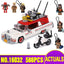 586pcs Lepin 16032 The Ghostbusters Ecto-1&2