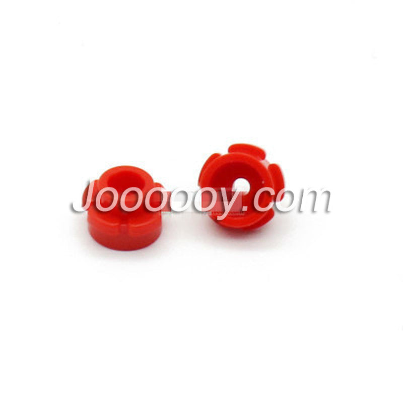 100pcs 1*1 five-peta Flower Plant MOC bricks 24866