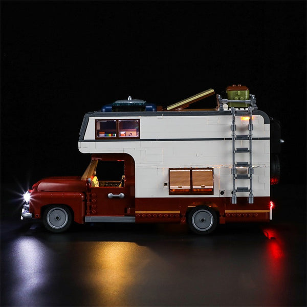 1741PCS F9012 FunWhole Camper-Van with LED – Joy Bricks