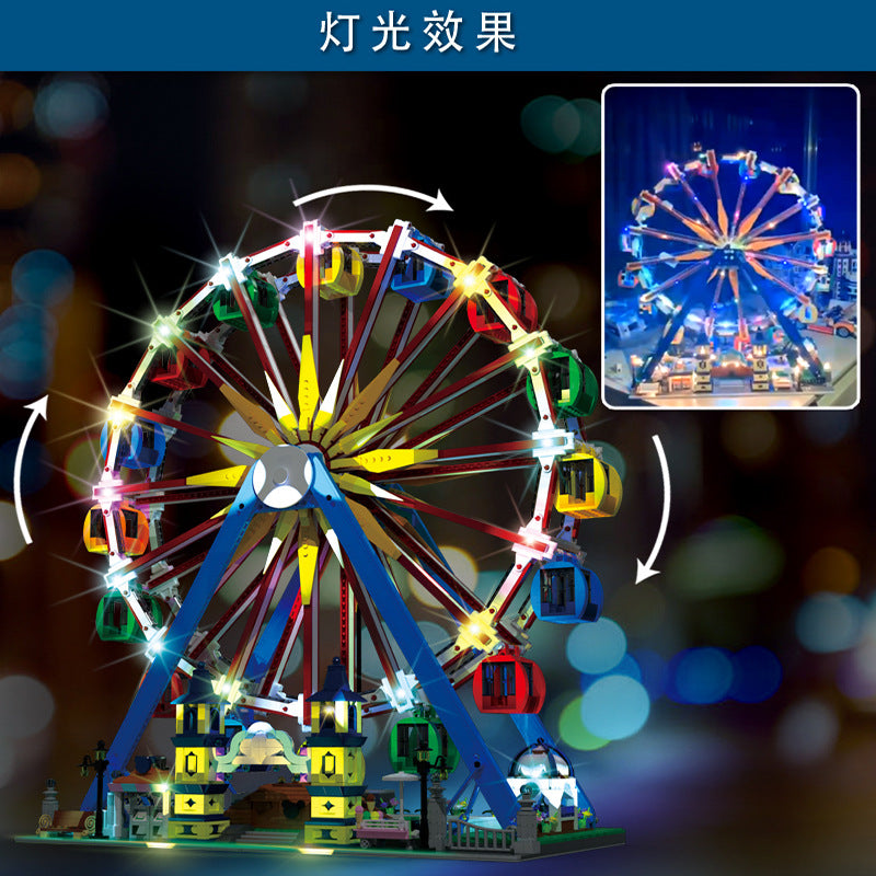 3836PCS MOULDKING 11006 Ferris Wheel with motor