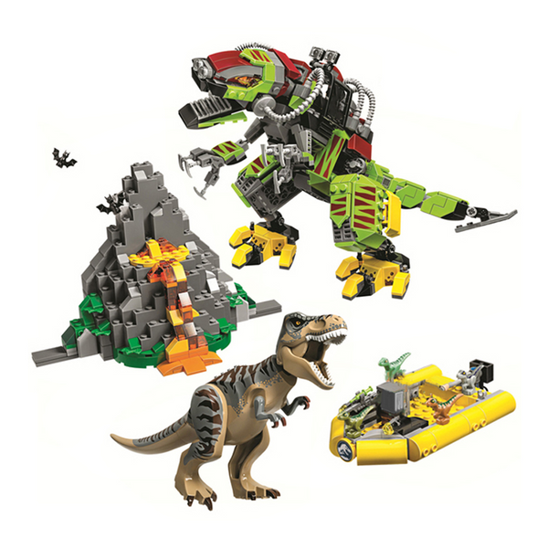 716PCS 21337 T. rex vs Dino-Mech Battle – Joy Bricks