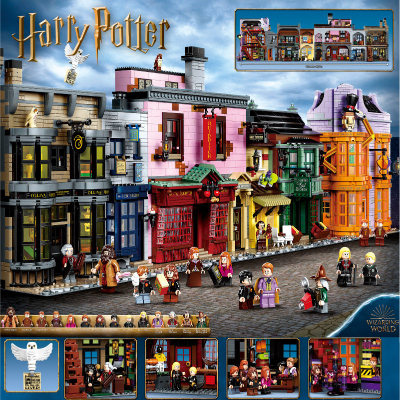 (Ship from European warehouse)  5544PCS  Harry Potter:Diagon Alley 75978