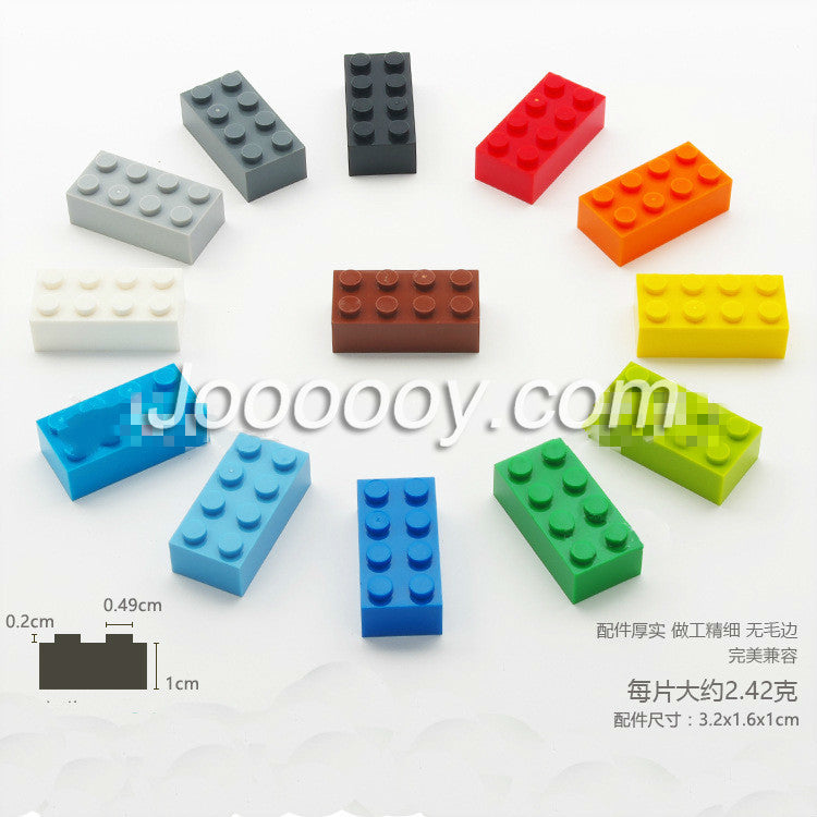 10pcs 2*4 bricks MOC bricks 3001