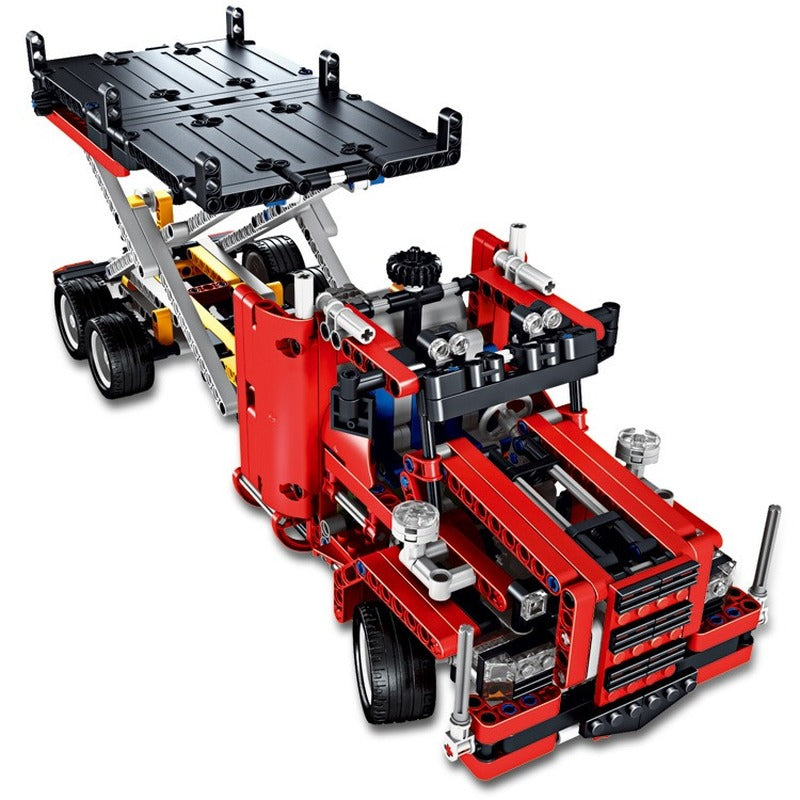 1115PCS lepin20021 LELE38042 Technology Flatbed Truck