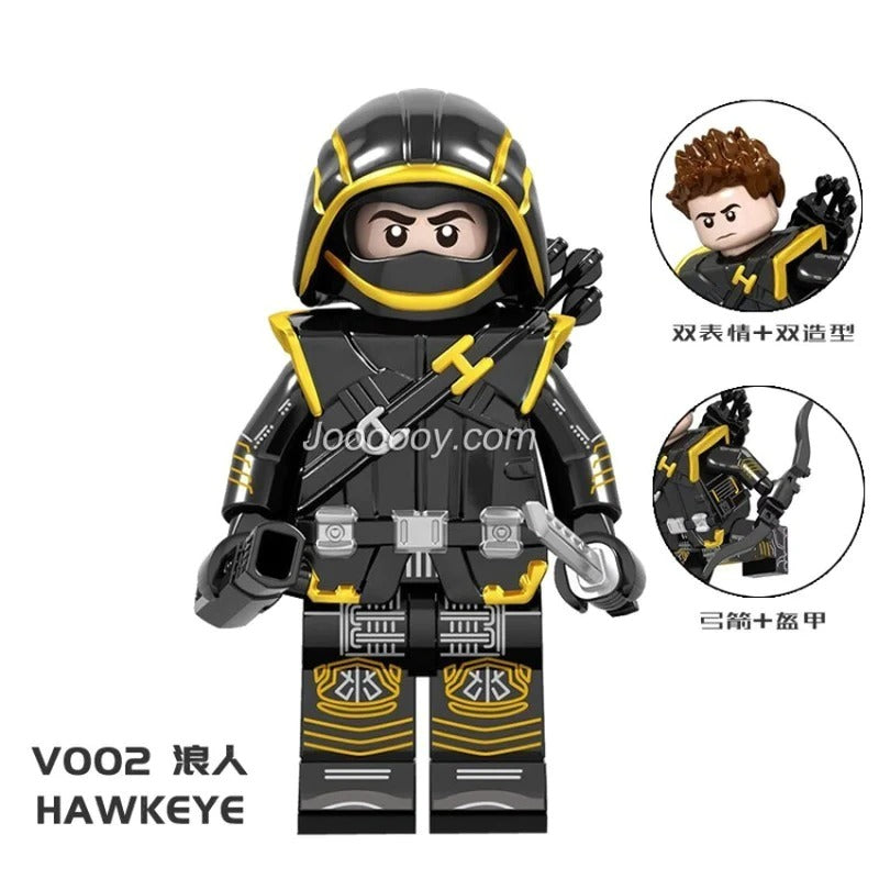 V001-V007 superhero series war machine minifigures – Joy Bricks