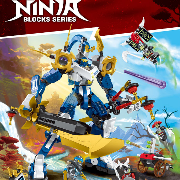 826PCS 11157 Jay's Titan Mech – Joy Bricks