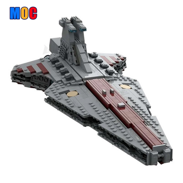 MOC 37121 Star Wars Venator Republic Attack Cruiser Joy Bricks