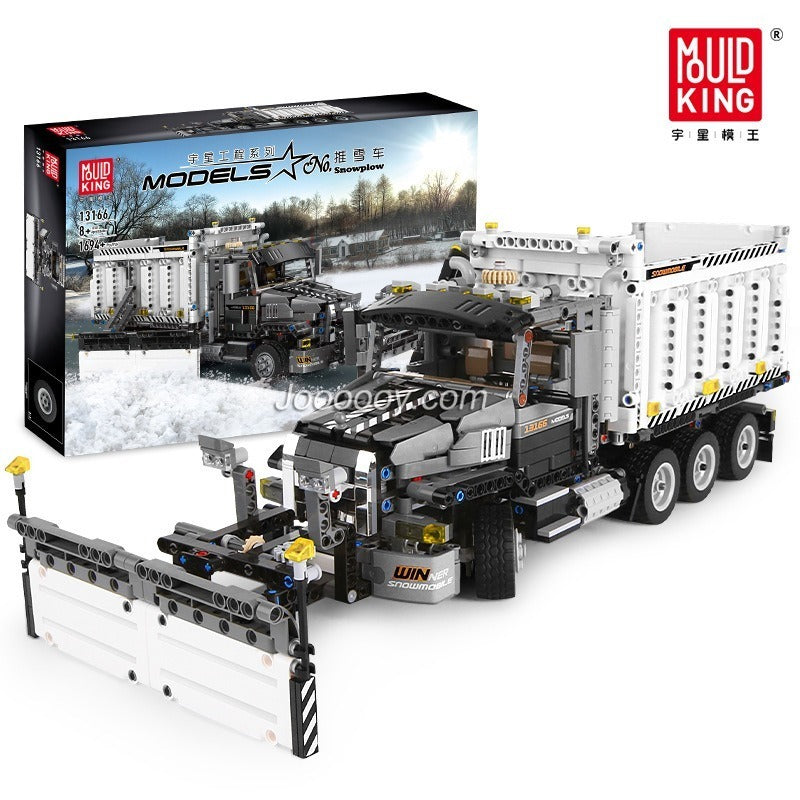 1637pcs MOULDKING 13166 Snow Pusher