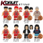 KT1060 Slam Dunk Basketball Minifigures