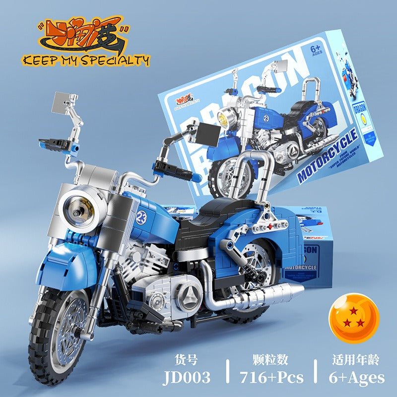 Dragon Ball Fast motorcycle collection JD001-JD007 – Joy Bricks