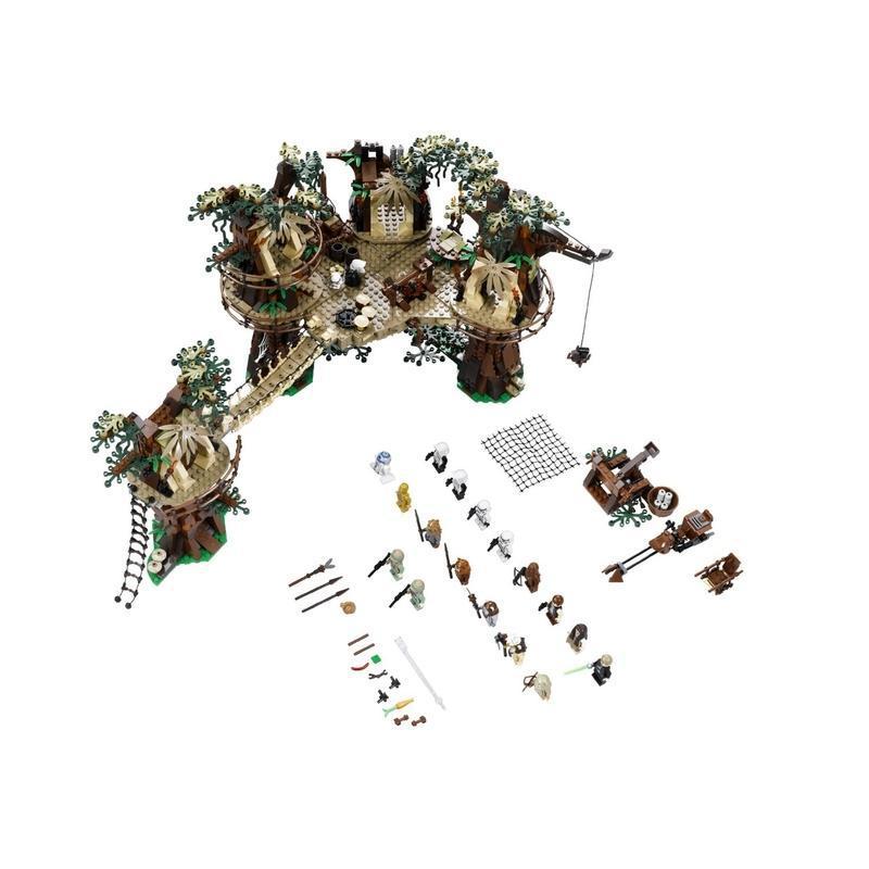(Ship from US warehouse) 1990pcs Ewok Village