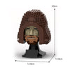832PCS MOC-121600 ObiWan Kenobi Head Helmet