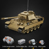 907 PCS CADA C61073 Panzerkampfwagen V Panther Tank 1:35