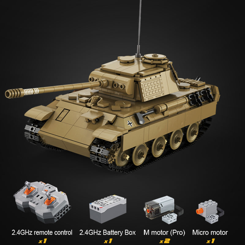 907 PCS CADA C61073 Panzerkampfwagen V Panther Tank 1:35