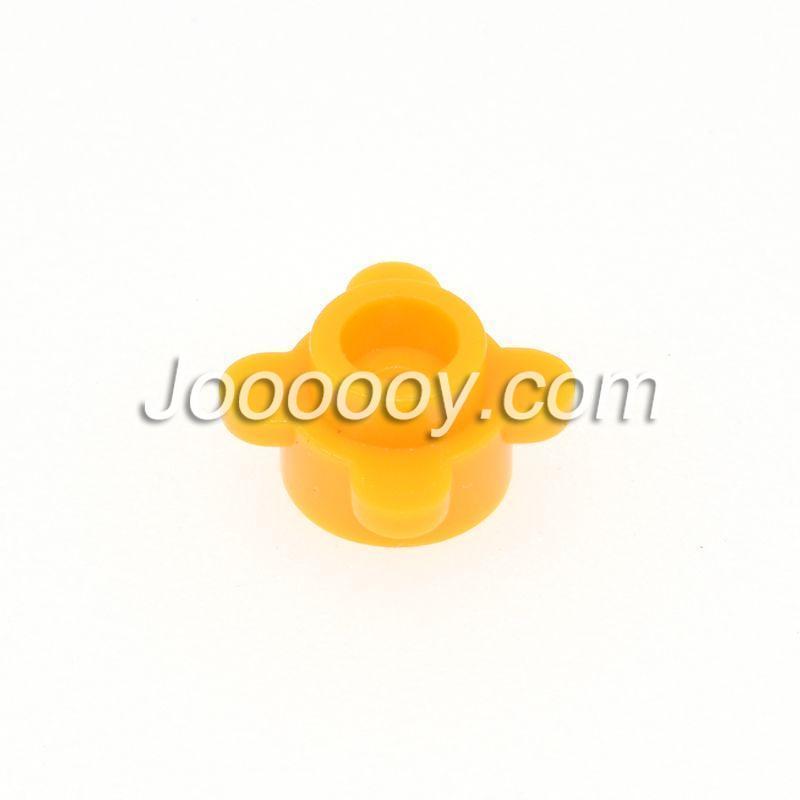 100 pcs 1*1 four-peta Flower Plant MOC bricks 33291