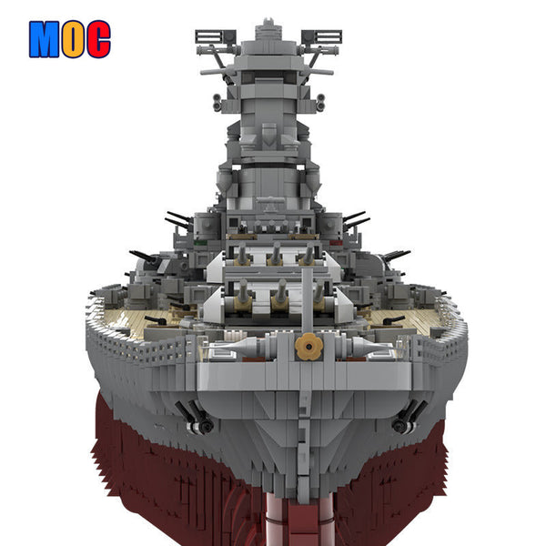 Gobricks version) 8717pcs MOC-37260 IJN Yamato 1:200 – Joy Bricks