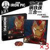 3406pcs Mosaic Portrait: Iron man