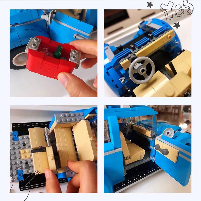 1167pcs  VW Beetle car 10252
