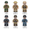 Z03-Z08 Military minifigures