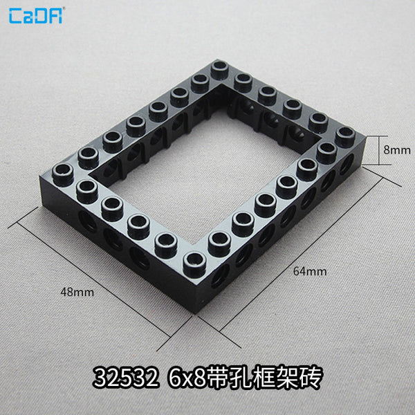 5pcs 32532 Brick 6 x 8 Open Center – Joy Bricks