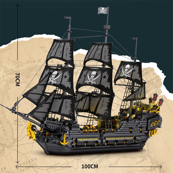 4708pcs Reobrix 66036 Black Pearl Pirate Ship – Joy Bricks