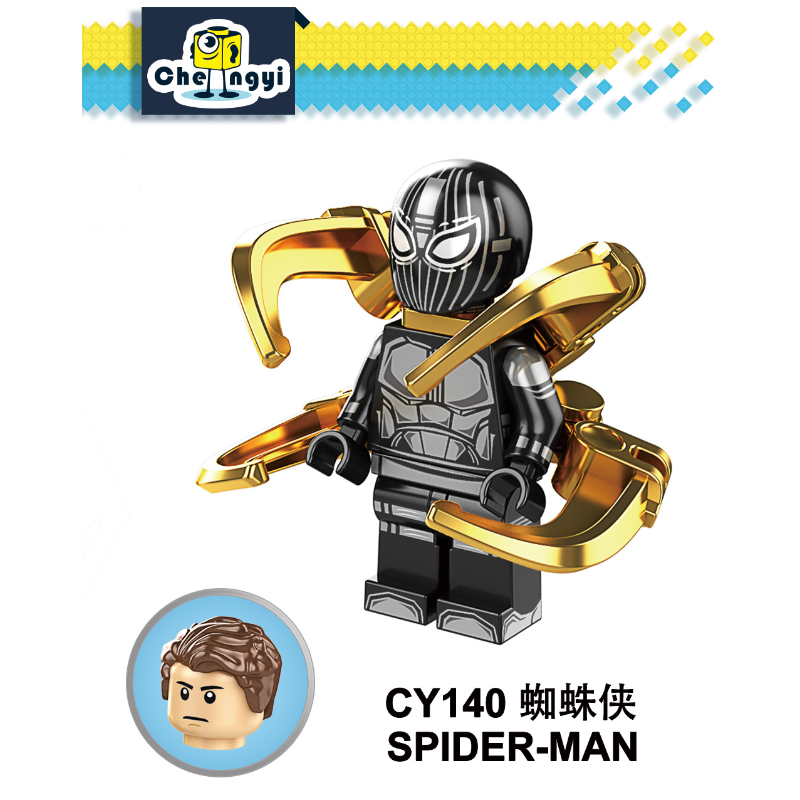 CY1018 Superhero Series Toby Venom Spider-Man Minifigures - CY140