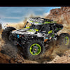 1912pcs MouldKing 18002 Green Hound Buggy Remote Control Terrain Off-Road Climbing