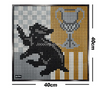 4249PCS 8902 Harry Potter Hogwarts Crests