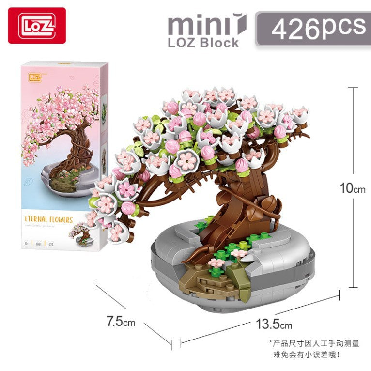 389PCS+LOZ 1660 1661 Potted Series (mini bricks) – Joy Bricks