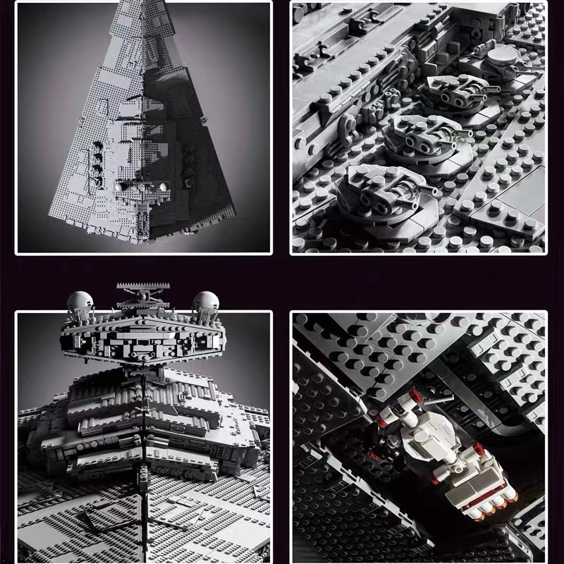 (Ship from US warehouse) 4784PCS Star Wars Imperial Star Destroyer Compatible