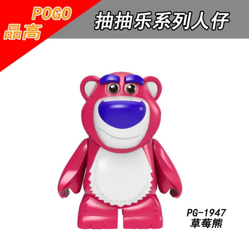 PG8222 Toy Story Hudi Hugging Dragon Strawberry Bear – Joy Bricks