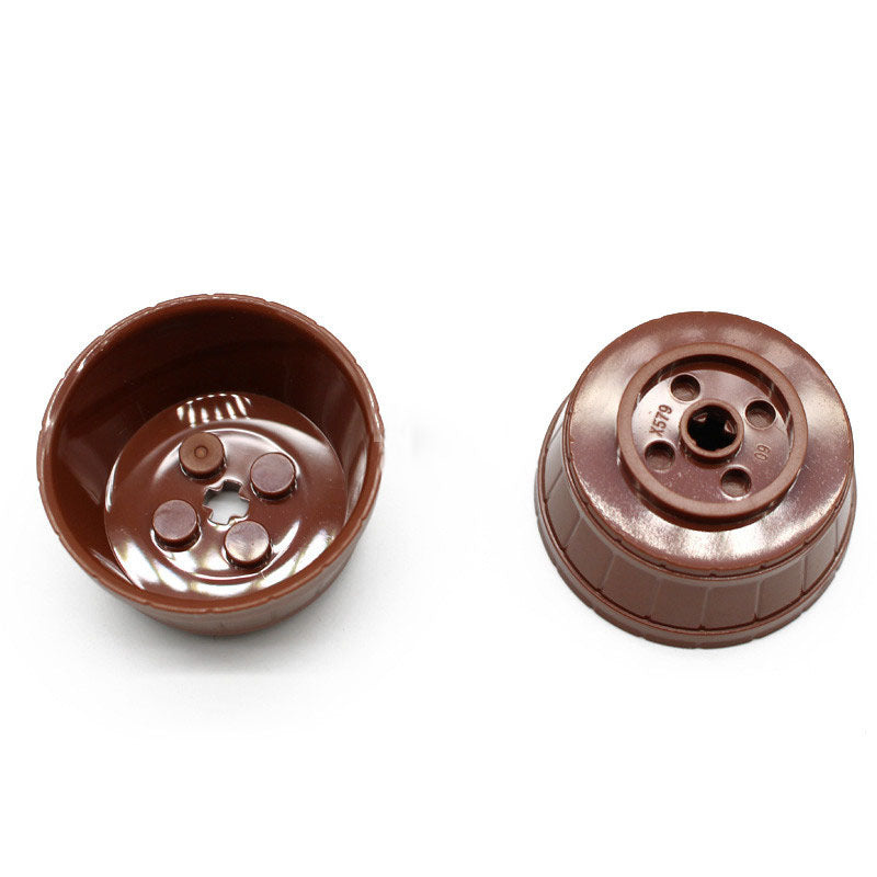 10PCS 5*5*2 Flower Pot With Holes MOC Bricks 64951
