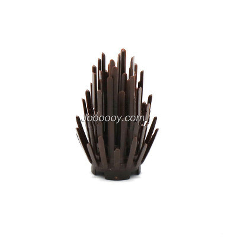 10pcs 2*2*4 bush Plant MOC bricks 6064