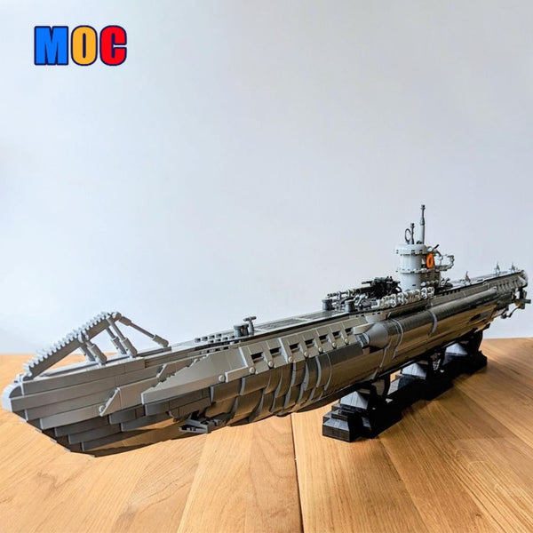 Gobricks version) 4565pcs MOC-139272 U-Boat Type VIIC – Joy Bricks