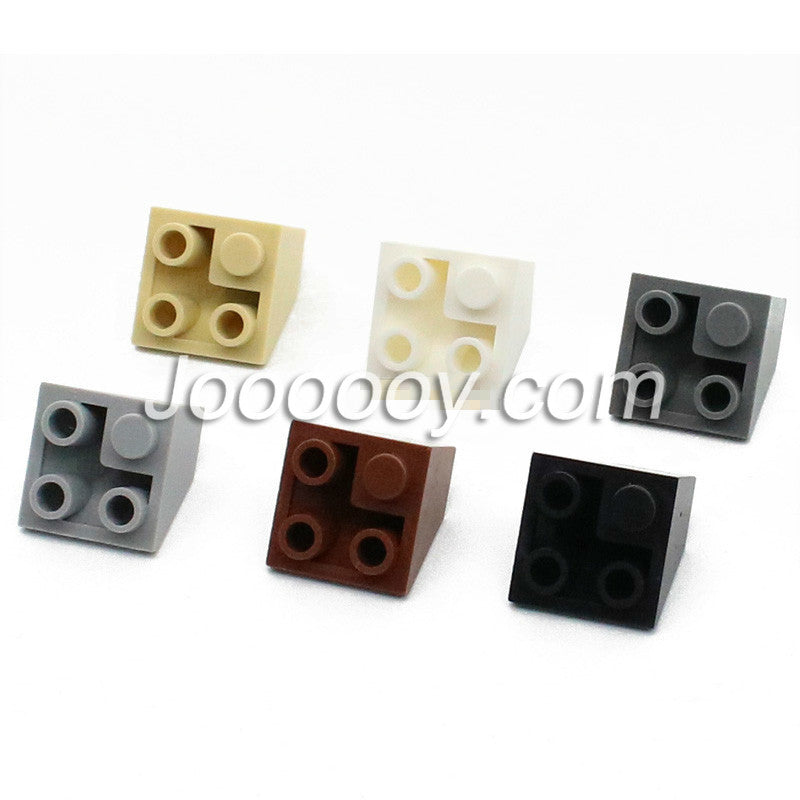 10 pcs 2*2 corner slopes MOC bricks 3676