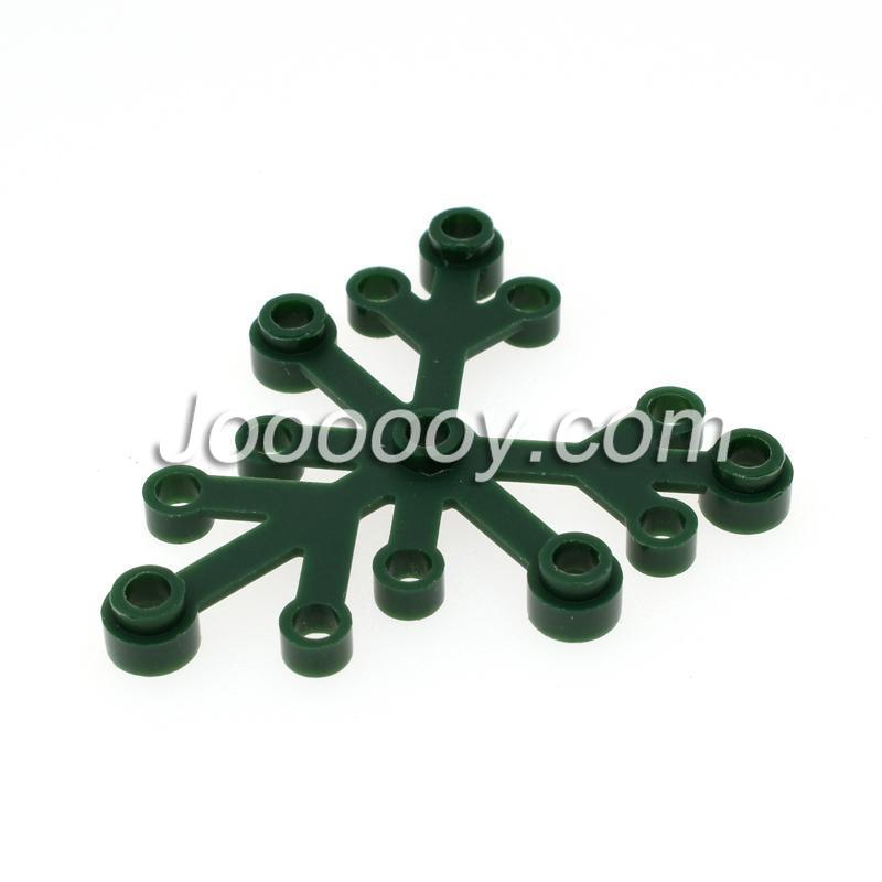 10 pcs 6*5 Plant Leaves MOC bricks 2417