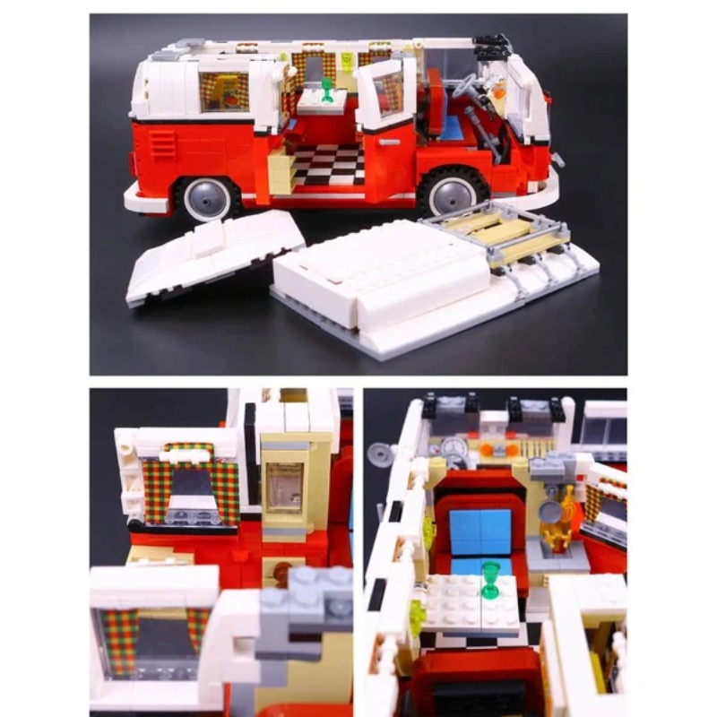 1332pcs Vw T1 Camper Van