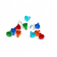 100g(about 500pcs)Rock 1x1 Jewel 24 Facet 30153