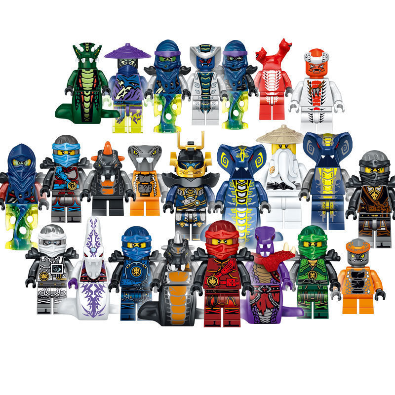 24pcs 31035 ninja series minifigures