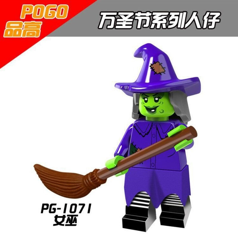 PG8080 Halloween witch vampire skull minifigures – Joy Bricks