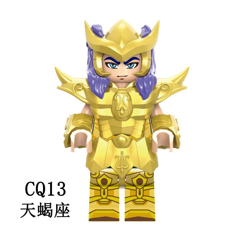 CQ11-CQ22 Zodiac Saint Seiya Constellation Minifigures – Joy Bricks