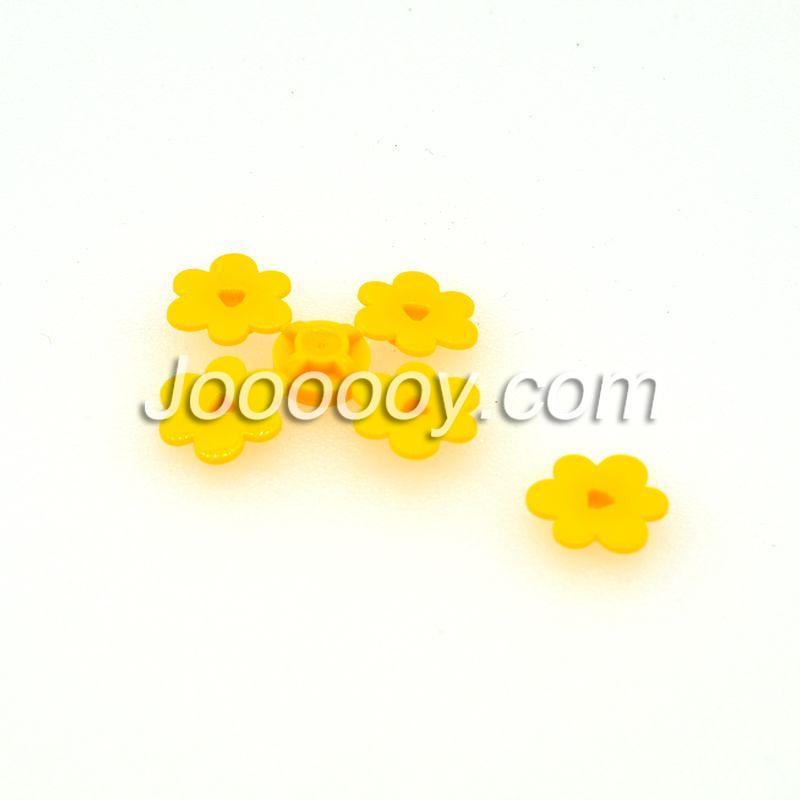 40pcs 1*1 six-peta Flower Plant MOC bricks 3742