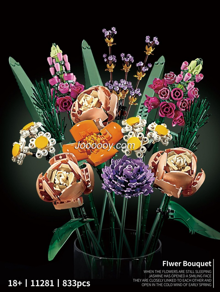 756pcs Flower Bouquet