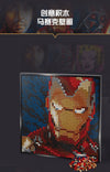 3406pcs Mosaic Portrait: Iron man
