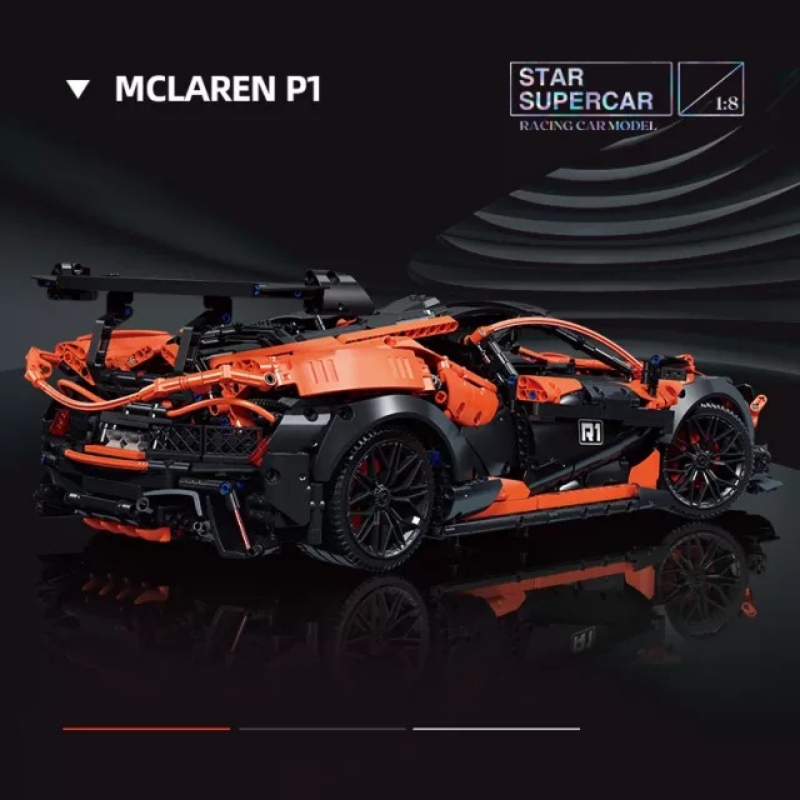 3316PCS JS91104 JIESTAR  McLaren P1 Super Car