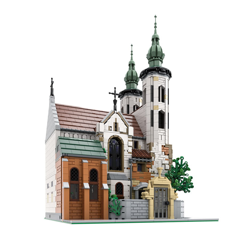 3056PCS MOC-124447 Andrew's Church